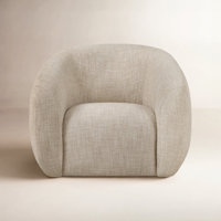 Galilee Upholstered Swivel Barrel Chair