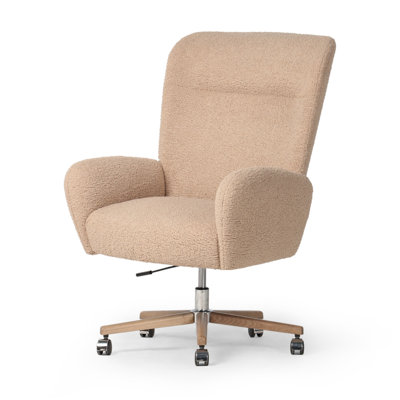 Cade Desk Chair-Sheepskin Camel by Corrigan Studio