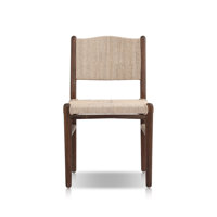 Cornelious Outdoor Dining Chair-Stained Saddle Brown by Bay Isle Home