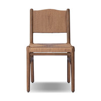 Cornelious Outdoor Dining Chair-Stained Saddle Brown by Bay Isle Home