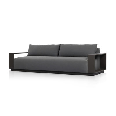 Mather Outdoor Metal Sofa-106" by AllModern