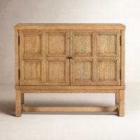 Keene Small Cabinet-Worn Oak by Birch Lane