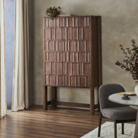 Ezri Cabinet-Black Oak by Ebern Designs