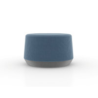 Pog II Solid Accent Stool with Sturdy Design, Durable Upholstery, Multiple Sizes by Friant