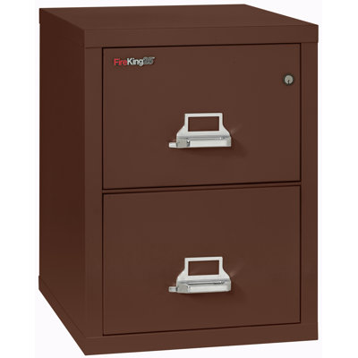 Fireproof 2-Drawer Vertical Filing Cabinet by FireKing