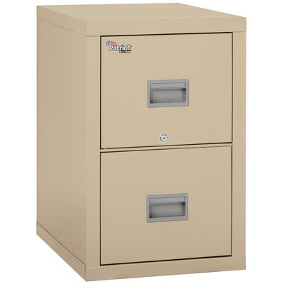Patriot 2-Drawer Vertical Filing Cabinet by FireKing