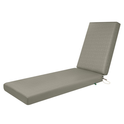 DUCKCOVERS All-Weather Outdoor Chaise Cushion by Duck Covers