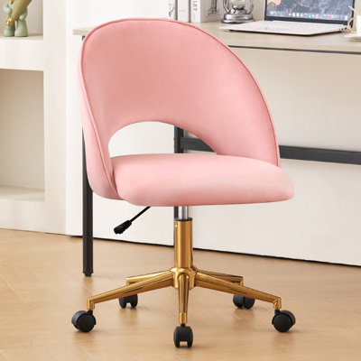 Adjustable Height Upholstered Task Chair by Mercer41