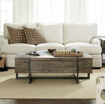 Kressley Sled Coffee Table with Storage by Greyleigh