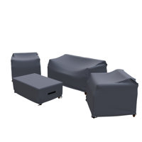 Mcclurg Acacia Outdoor Conversation Set Cover For Patio Seating And Cushions by Forever Patio