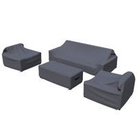 Swifton Outdoor Furniture Covers For 4-Piece Sofa Seating Group With Cushions by Joss & Main