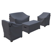 Calhoun Outdoor Conversation Set Cover For Sofa Seating Group With Cushions by Forever Patio