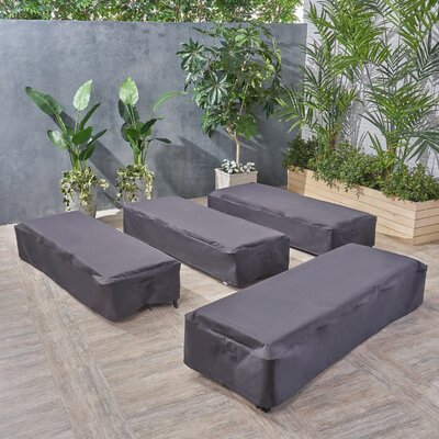 Water Resistant Patio Chaise Lounge Cover