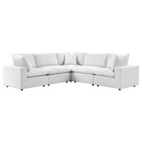 Modway Commix 5-Piece Outdoor Patio Sectional Sofa by Modway