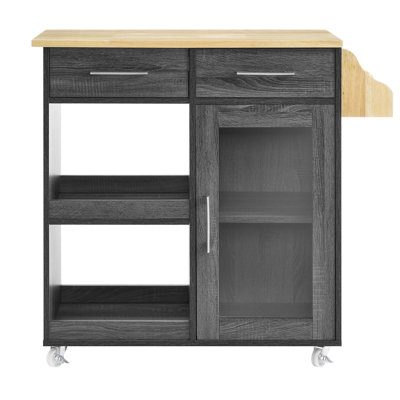 Modway Culinary Kitchen Cart With Spice Rack by Modway