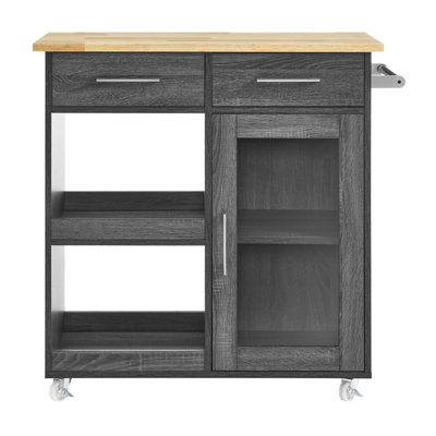 Modway Culinary Kitchen Cart With Towel Bar by Modway