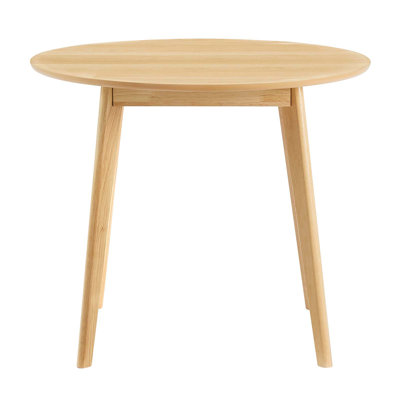 Modway Vision Round Wood Kitchen and Dining Table in Oak by Modway