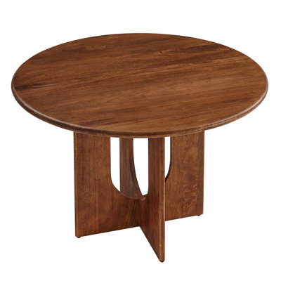 Modway Rivian Round 48" Wood Dining Table by Modway