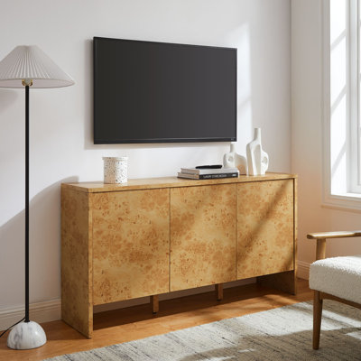 Hudson 60" Burl Wood Sideboard by Modway