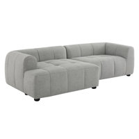 Liana Upholstered Fabric Modular Sofa With Chaise by Modway