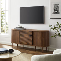 Harlan 67" Fluted Oval Sideboard Cabinet by Modway