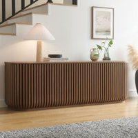 Fortitude 75" Curved Sideboard Storage Cabinet by Modway