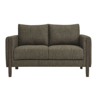 Hawken Boucle Fabric Loveseat by Modway