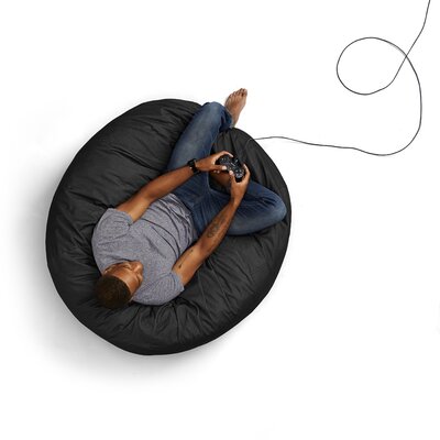 Big Joe Oversized Foam Filled Bean Bag Chair with Soft Removable Cover by Big Joe