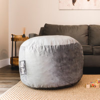 Big Joe Fuf Small Foam Filled Plush Bean Bag Chair Plush, 2ft by Big Joe