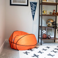 Big Joe Sports Ball Bean Bag Chair, Soft Polyester, 2.5 Feet by Big Joe
