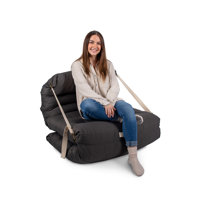 Big Joe Chameleon 4-in-1 Lounger, Soft Twill by Big Joe