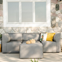 Big Joe Patio 4 Piece Outdoor Sectional