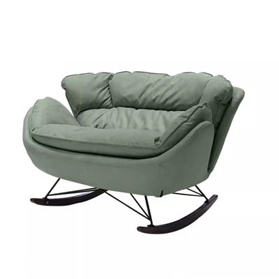 Nordic style double casual rocking chair