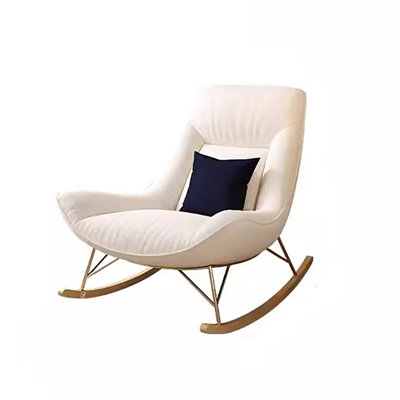 Home Creamy Rocking Chair Rocking Chair