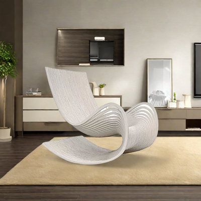 Single Solid Wood Rocking Chair Solid Wood Rocking Chair by ChairVogue