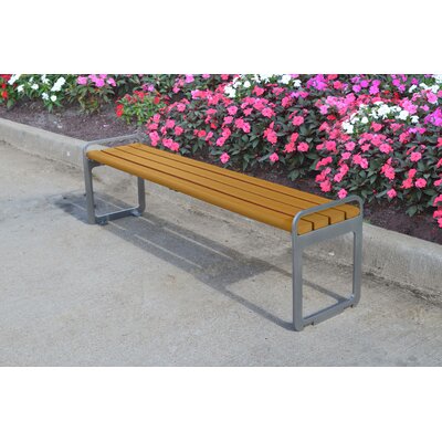 6ft Plaza Backless Bench by Frog Furnishings