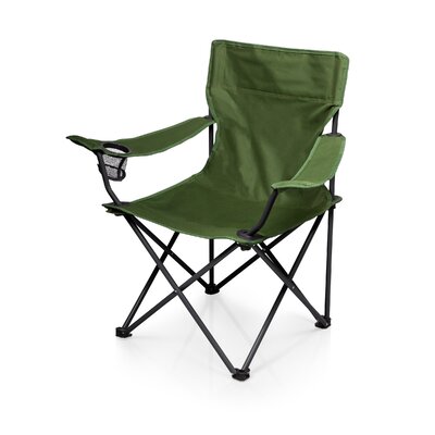 PTZ Camp Chair - Picnic Chair - Beach Chair with Carrying Bag by Arlmont & Co.