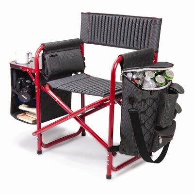 Outdoor Furniture Fusion Camping Chair with Side Table and Soft Cooler