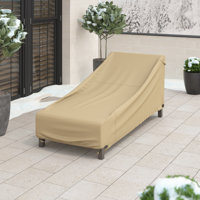 Jadon Patio Furniture Cover for Outdoor Chaise Lounge by Arlmont & Co.