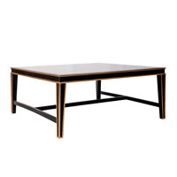Lilly 4 Legs Square Coffee Table by ellahome