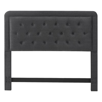 Amery Elle Décor Diamond Stitched Tufted Headboard with Padded Button-Tufting by Elle Decor