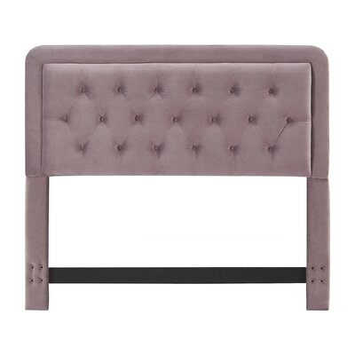 Amery Elle Décor Diamond Stitched Tufted Headboard with Padded Button-Tufting by Elle Decor