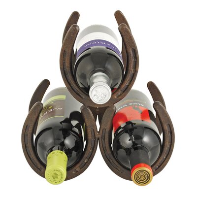 Horseshoe 3 Bottle Wine Rack by Foster & Rye