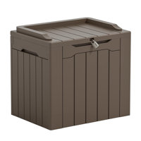 East West Furniture 31 Gallons Resin Deck Box by East West Furniture