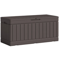 Furmax 90 Gallon Water Resistant Lockable Deck Box by Furmax