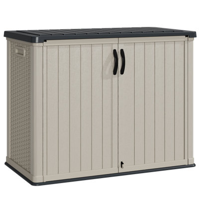 Secure Outdoor Storage, the Versatile Weather-resistant Cabinet,Without Shelves