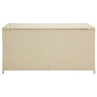 Oliveira 50 Gallon Water Resistant Wicker Deck Box by Latitude Run