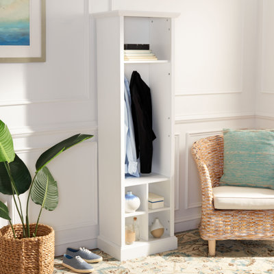 Becki 6 Shelf 2 Hook Bottom Storage Hall Tree by Lark Manor