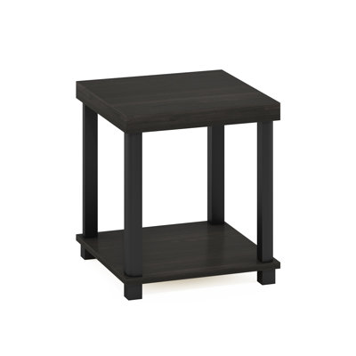 Creekside Classic 2-Tier End Table, Side Table, Espresso/Black by Ebern Designs