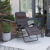 Lafuma Mobilier RSXA Clip Zero Gravity Chair - Air Comfort Padded Outdoor Folding Patio Recliner by Lafuma